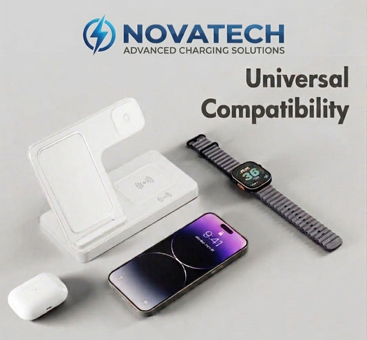 15W 3-in-1 Foldable Fast Wireless Charger