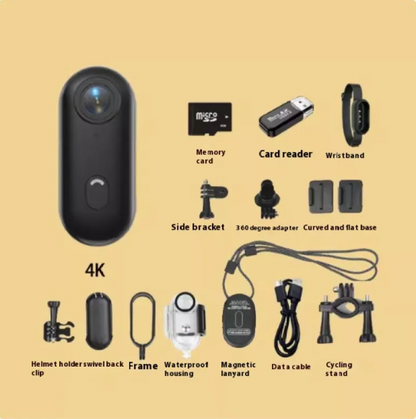 Outdoor Sports Camera In Helmet Motorcycle Bike Sport Mini Filming Bicycle Action 4K Professional Body Cam And Video Cameras